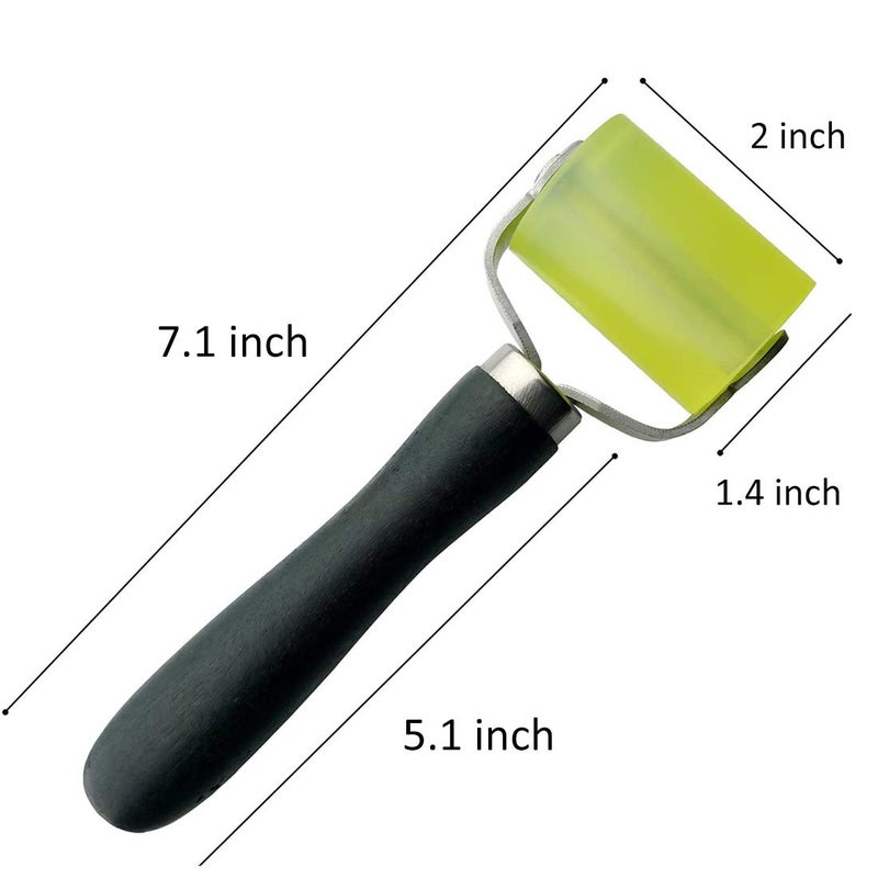 Xtozon Rubber Seam Roller Car Sound Deadener Noise Filter Application, Sound Heat Insulation Mat Wallpaper Application, Wallpaper Roller for Auto Car Audio Sound Deadening Application - Image 3